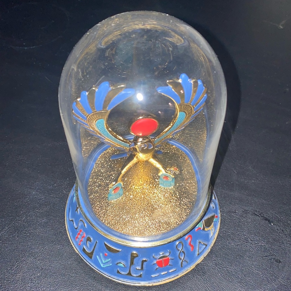 Egyptian Collectible Glass Dome